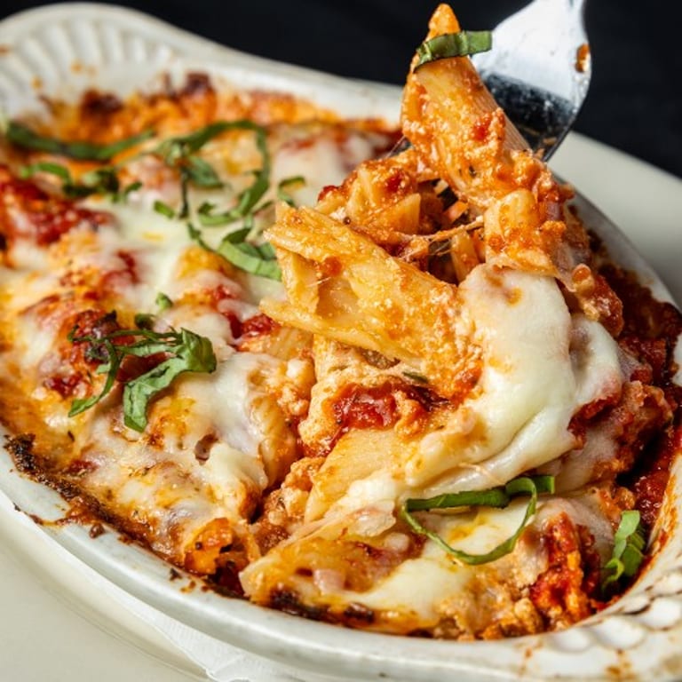 Indulge in Our Baked Ziti
