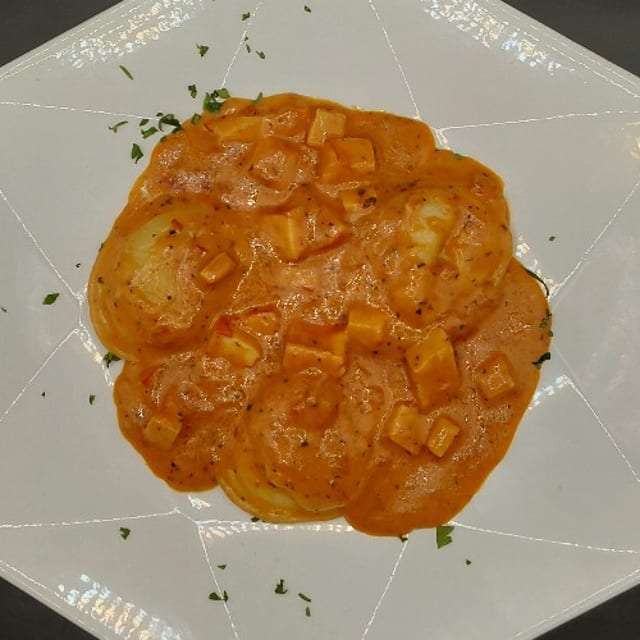 Lobster Ravioli.
