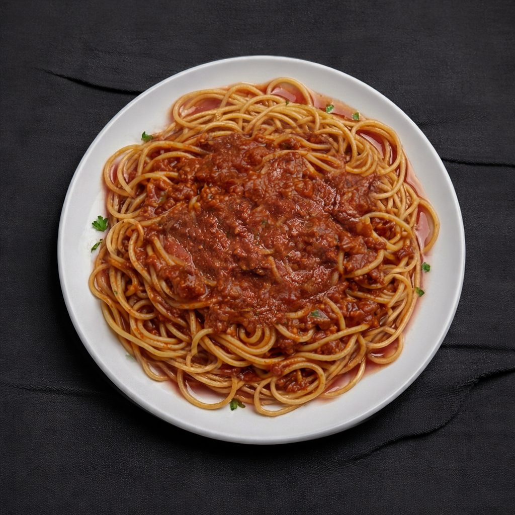Spaghetti with Sauce.