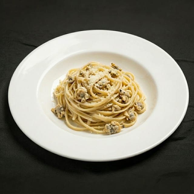 Linguini with Clam Sauce.