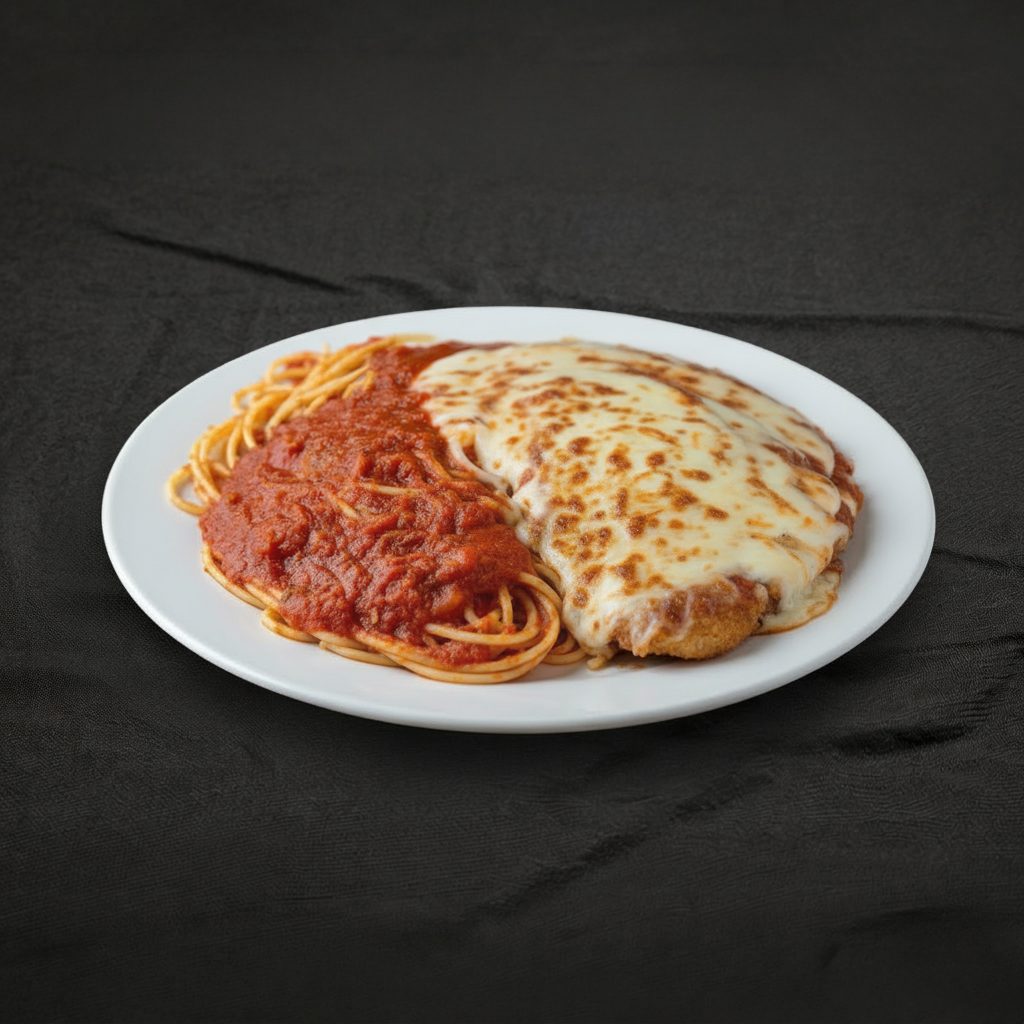 Chicken Parmigiana.