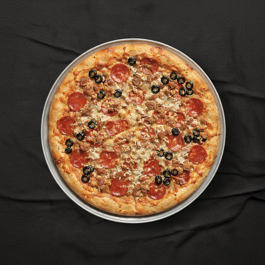 Loaded Nine Toppings Pizza (Small).