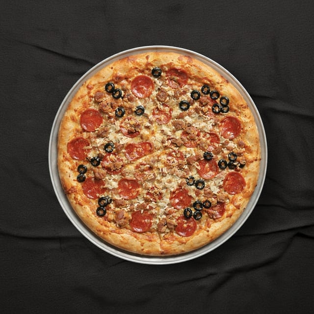 Loaded Nine Toppings Pizza (Small).