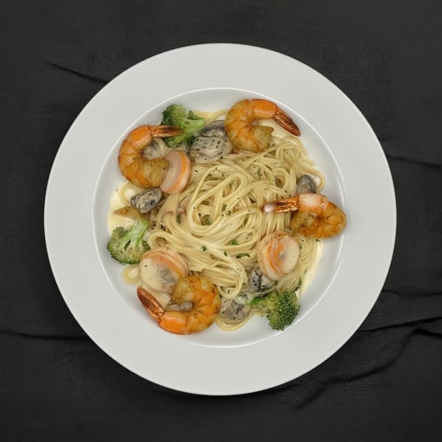 Linguini Seafood.