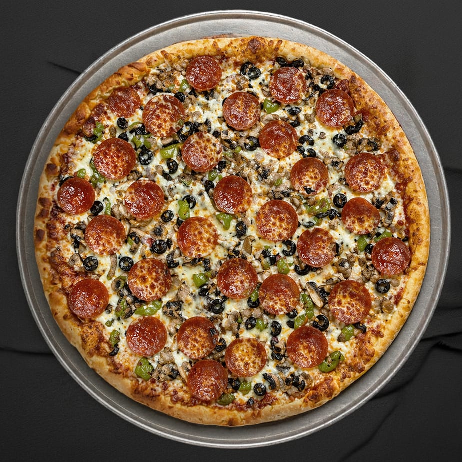 Loaded Nine Toppings Pizza (Extra Large).