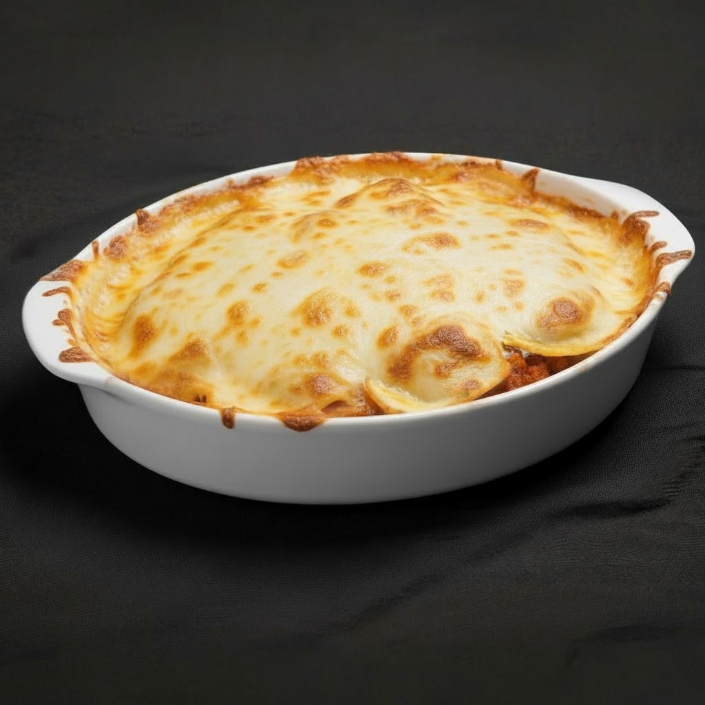 Ravioli with Sausage.