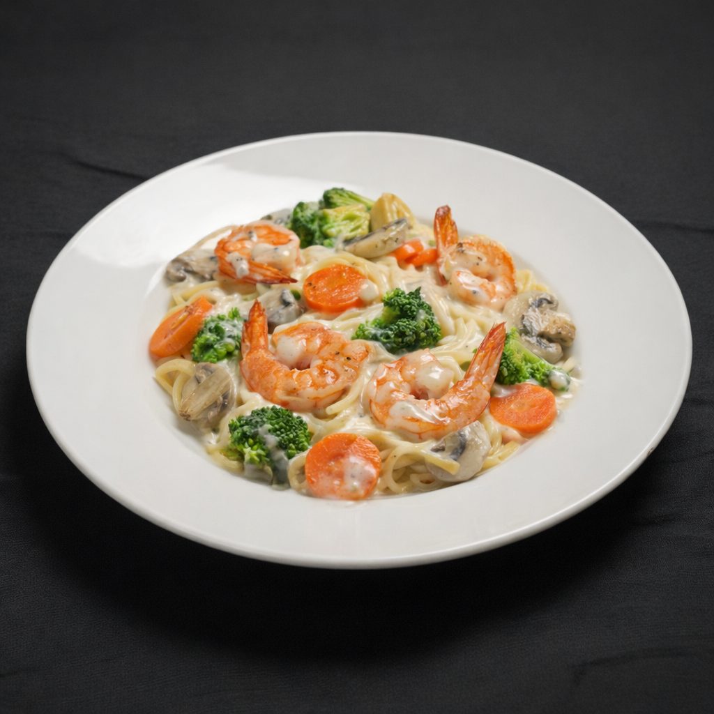 Shrimp Primavera.
