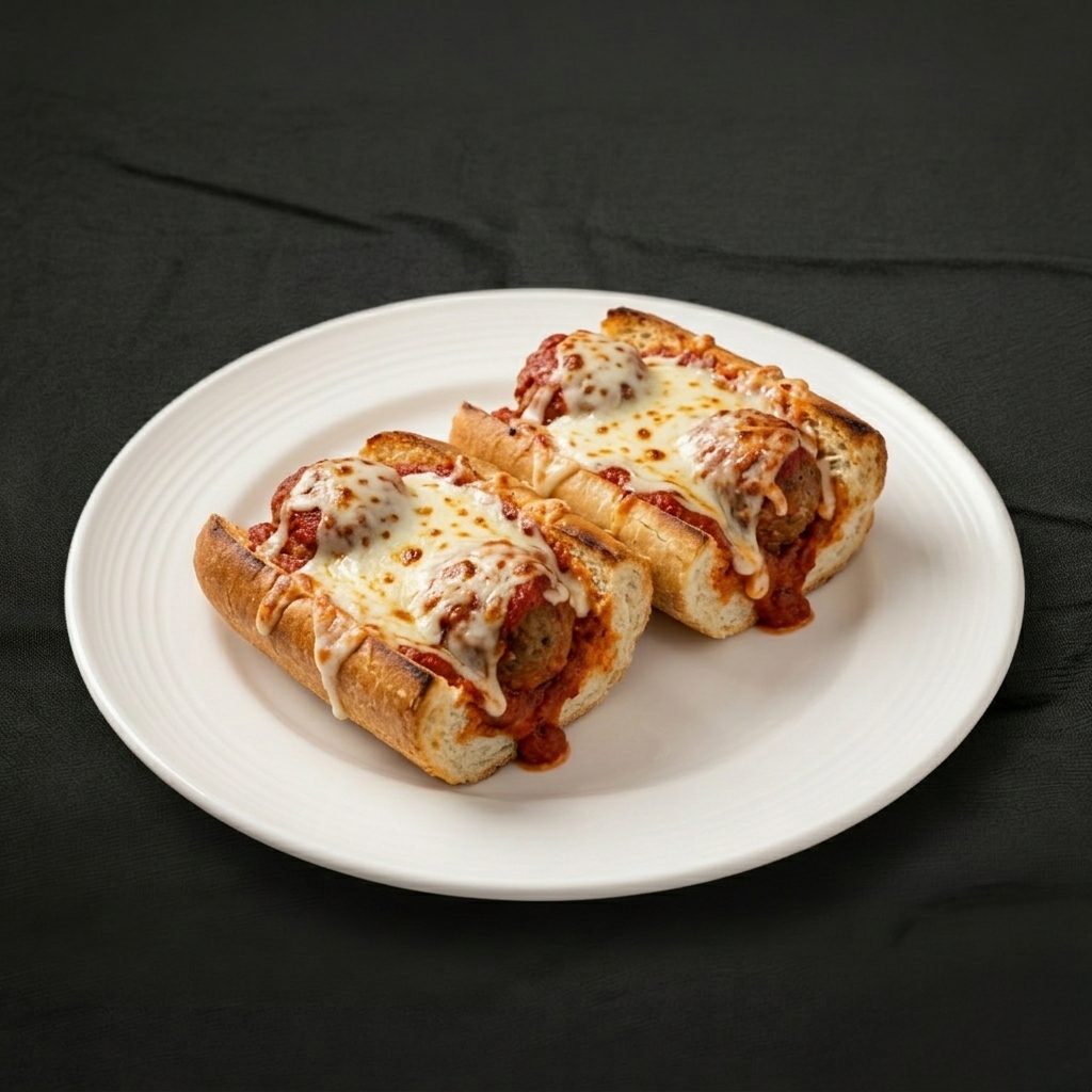 Meatball Parm Sub.